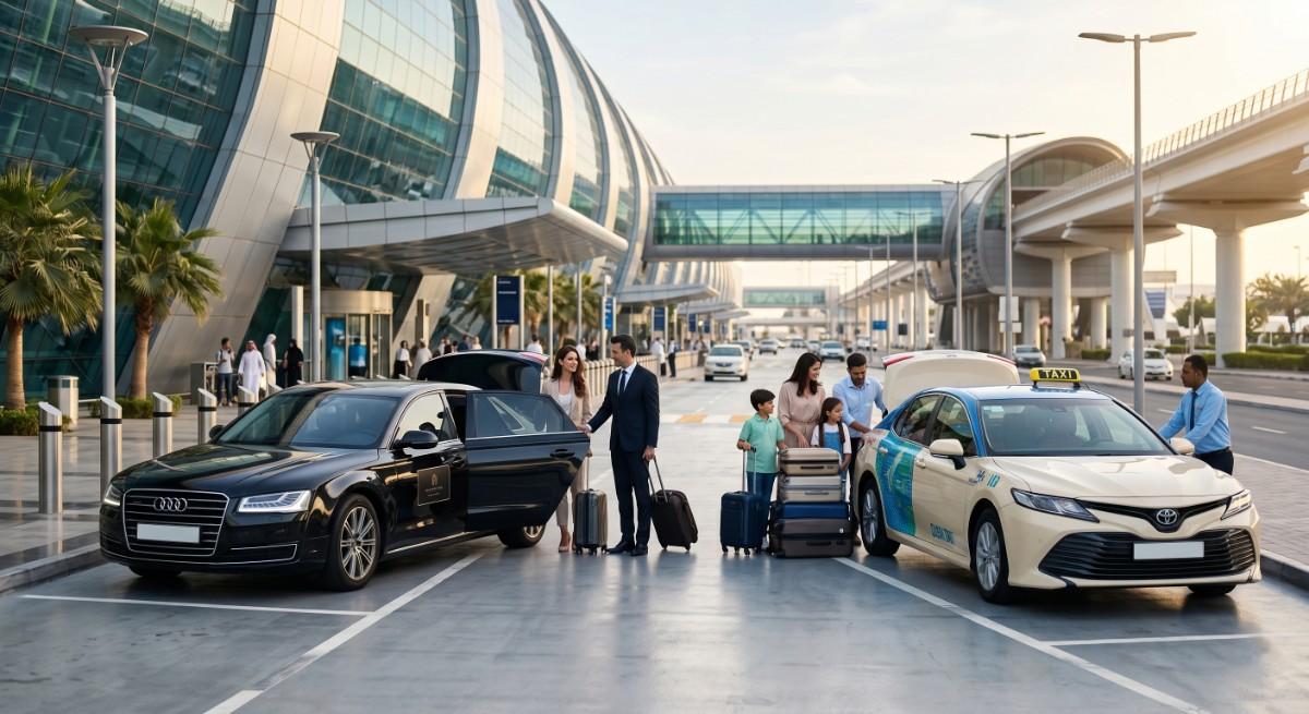 Airport Transfer vs Taxi in Dubai